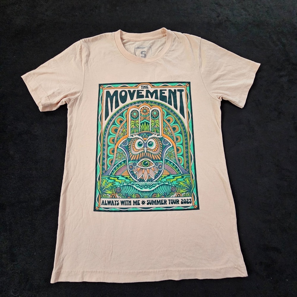The Movement Summer Tour 2023 Pink Short Sleeve T-Shirt Adult S